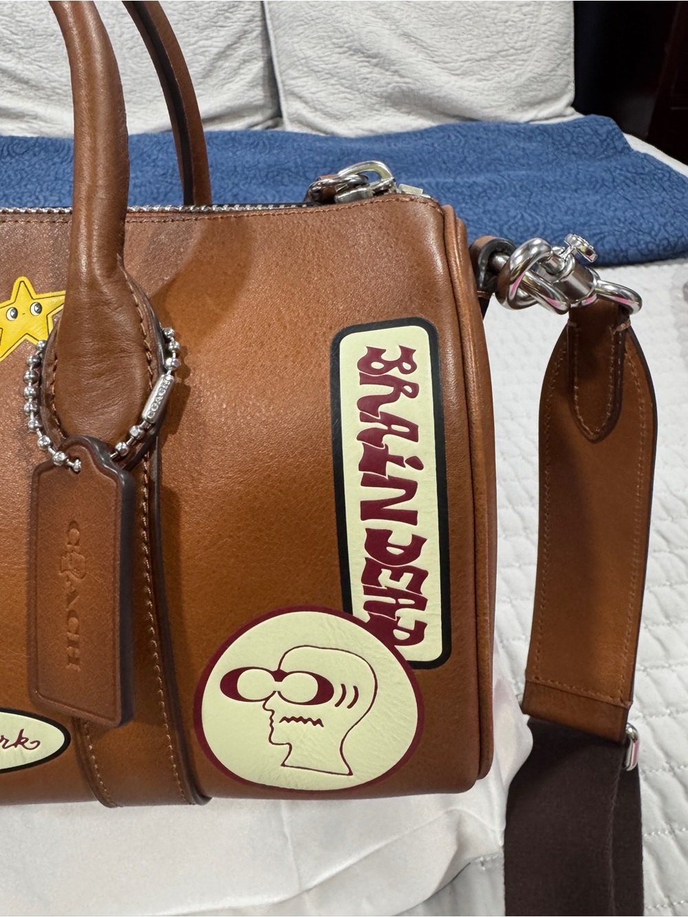 Coach Brain Dead exclusive Compass 25 Leather Bag - Picture 7 of 11